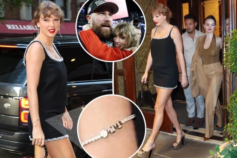 Taylor Swift nods to Travis Kelce on ladies’ evening out with Selena Gomez