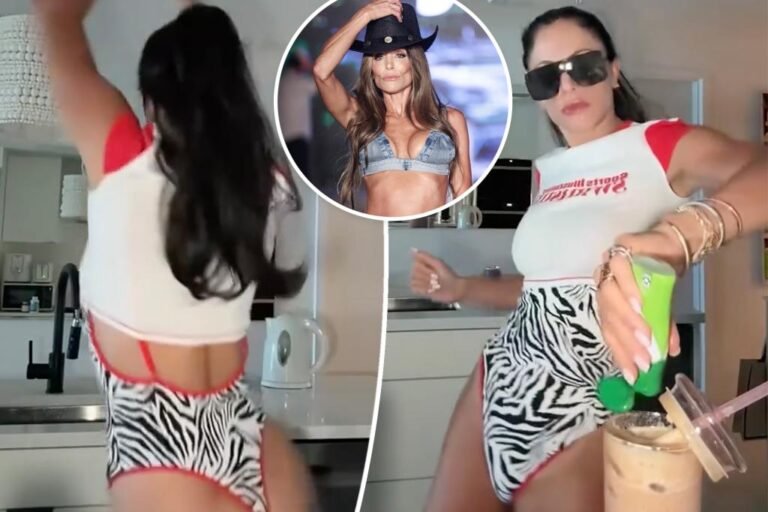 Bethenny Frankel shakes it in one other thong swimsuit after style present criticism