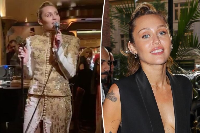 Miley Cyrus is the newest movie star to strive a salmon sperm facial