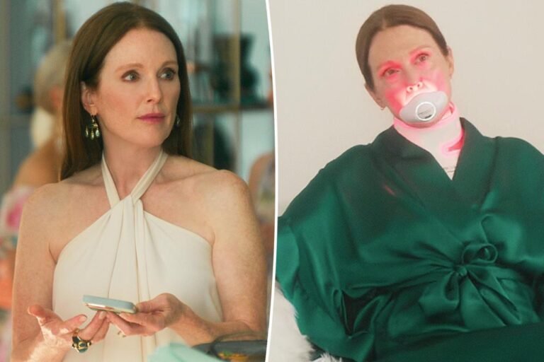 Julianne Moore used this CurrentBody LED lip masks on ‘Sirens’ Julianne Moore used this CurrentBody LED lip masks on ‘Sirens’