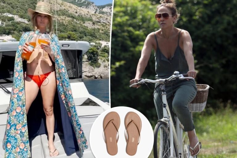 Jennifer Lopez’s favourite TKEES flip-flops now are available a platform model Jennifer Lopez’s favourite TKEES flip-flops now are available a platform model