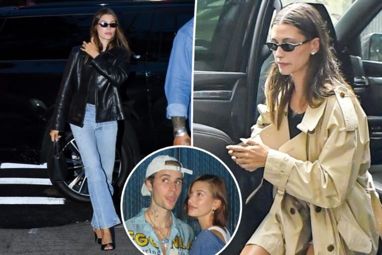 Hailey Bieber ditches her wedding ceremony ring as Justin Bieber divorce rumors loom