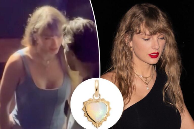 Taylor Swift wears Travis Kelce’s birthstone whereas out on date in NYC