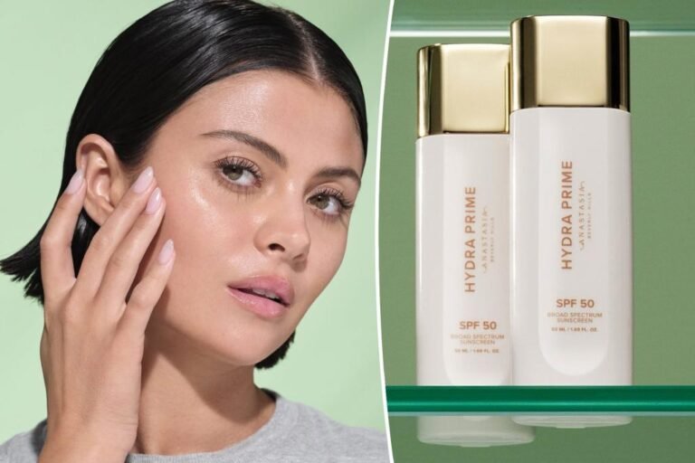 Anastasia Beverly Hills’ first sunscreen is like three skincare merchandise in a single