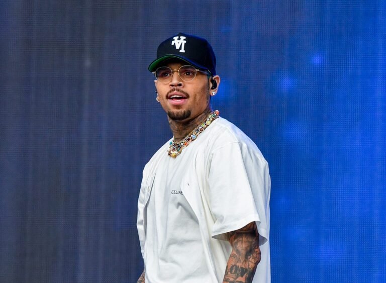 Chris Brown Checks Fan For Throwing Drink At ‘Breezy Bowl’ Present