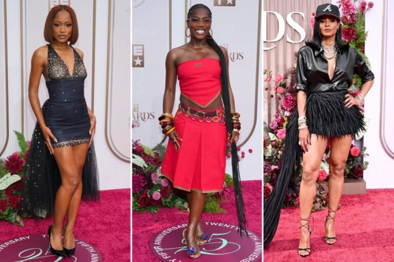 BET Awards 2025 purple carpet: See all of the superstar appears