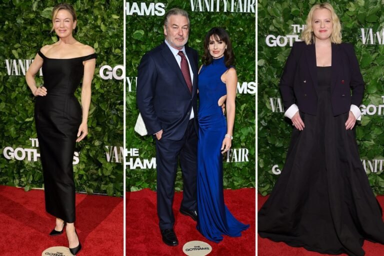 Renée Zellweger, Alec and Hilaria Baldwin, Elisabeth Moss and extra