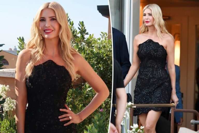Ivanka Trump slips into LBD at Jeff Bezos and Lauren Sánchez’s post-wedding occasion