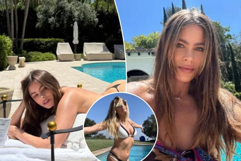 Sofía Vergara makes cheeky assertion in thong bikini