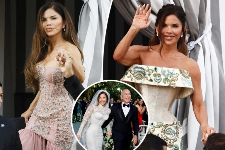 One in every of Lauren Sánchez’s marriage ceremony attire could have vanished after Jeff Bezos nuptials