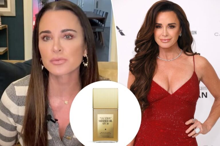 Kyle Richards makes use of this physique oil as an alternative of getting a sprig tan