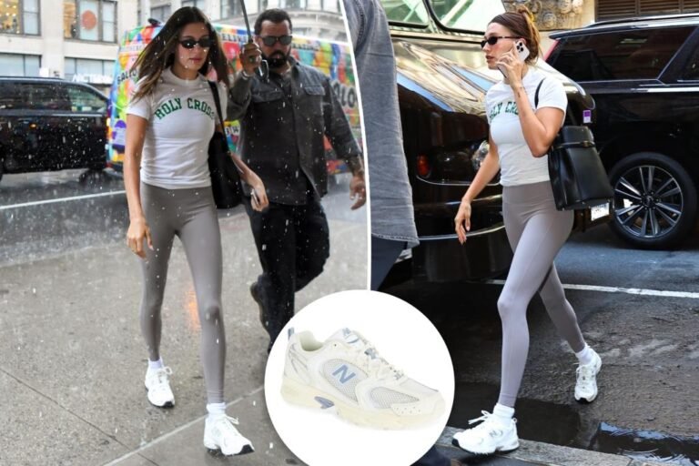 Hailey Bieber’s New Steadiness sneakers are  on the Nordstrom Anniversary Sale