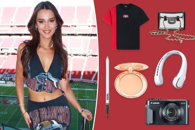 Kristin Juszczyk brings these necessities to each 49ers sport