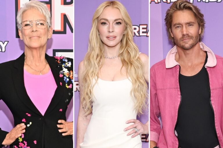 Jamie Lee Curtis, Lindsay Lohan, Chad Michael Murray, Julia Butters and extra