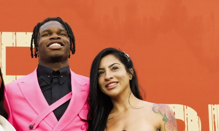 Travis Hunter’s Spouse Talks Development Utilizing Crying Clip