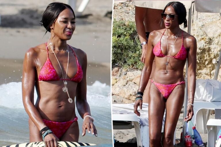 Bikini-clad Naomi Campbell, 55, flaunts toned determine in Ibiza