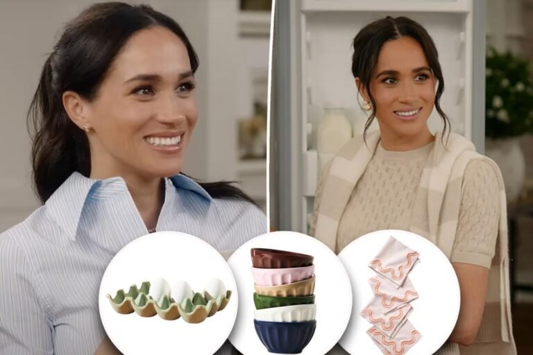 Store Meghan Markle’s Anthropologie dwelling merchandise from ‘With Love, Meghan’