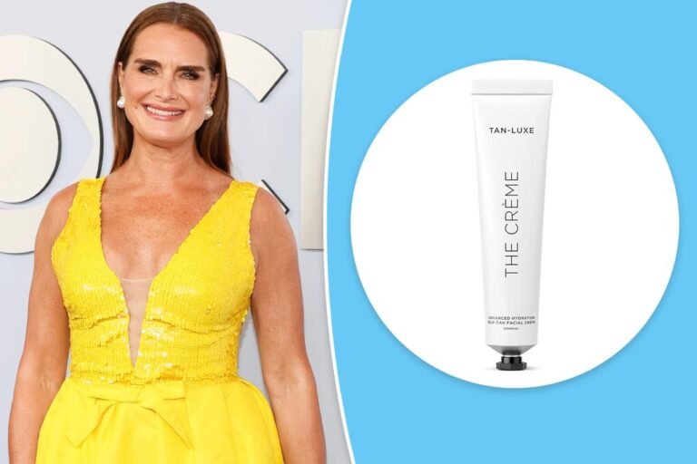 Brooke Shields is ‘sort of addicted’ to this self-tanner