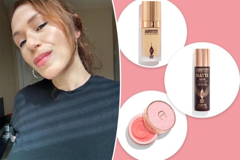 We tried the model’s new make-up We tried the model’s new make-up