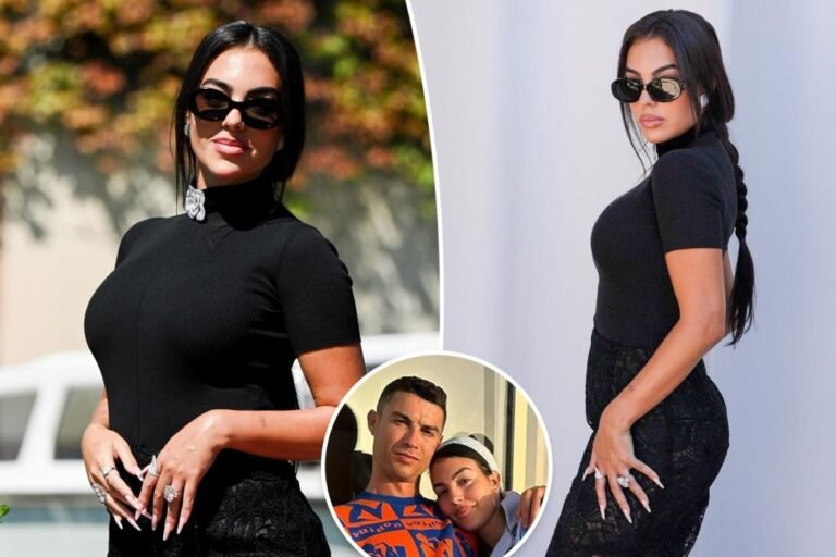 Cristiano Ronaldo’s fiancée, Georgina Rodríguez, exhibits off ring in first outing since engagement