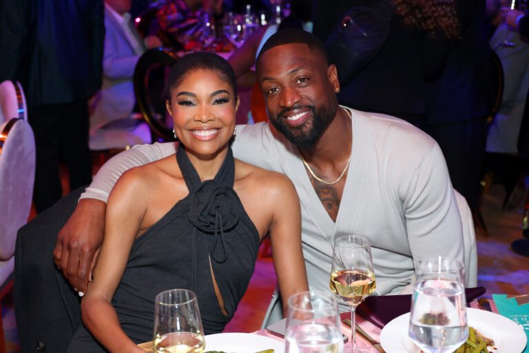 Gabrielle Union & Dwyane Wade Have a good time eleventh Anniversary Gabrielle Union & Dwyane Wade Have a good time eleventh Anniversary