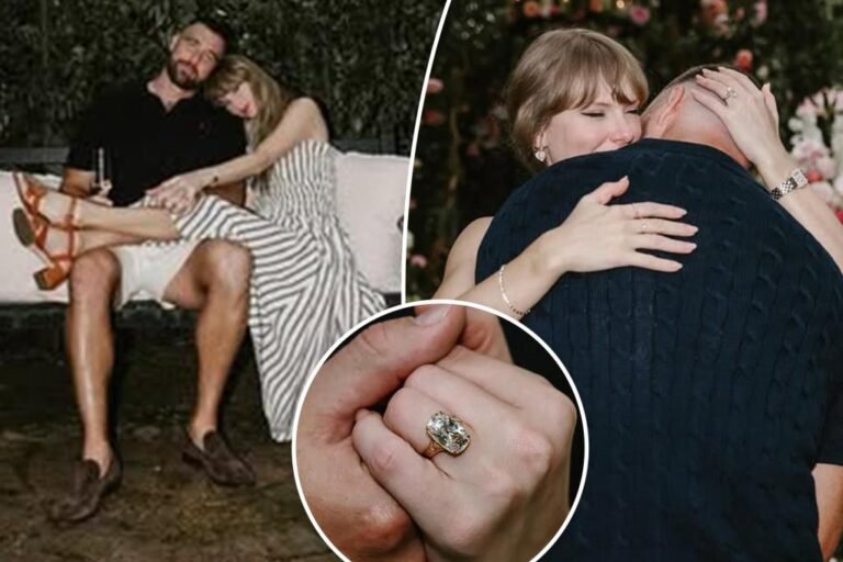 Taylor Swift and Travis Kelce are engaged — see her gorgeous engagement ring