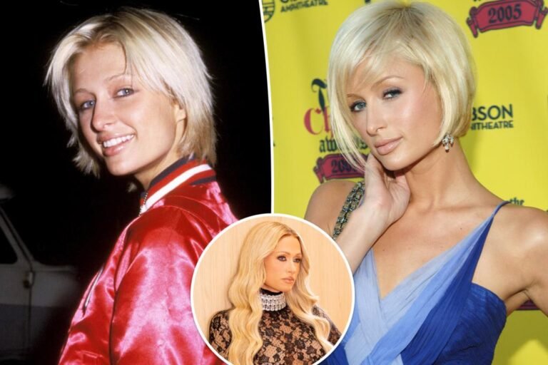 Paris Hilton reveals how a nasty early-2000s haircut turned a pattern