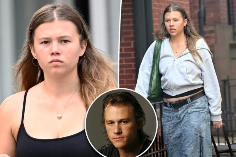 Heath Ledger’s look-alike daughter Matilda, 19, noticed on New York Metropolis outing
