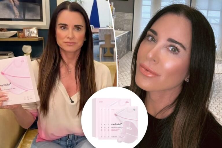 Kyle Richards calls this Medicube face masks a ‘miracle’ Kyle Richards calls this Medicube face masks a ‘miracle’