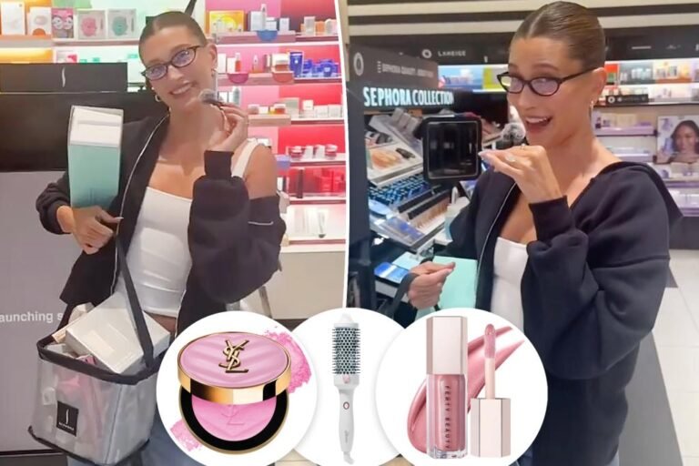 Hailey Bieber’s Sephora haul contains these magnificence ‘favorites’