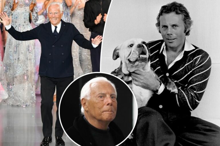 Giorgio Armani lifeless at 91