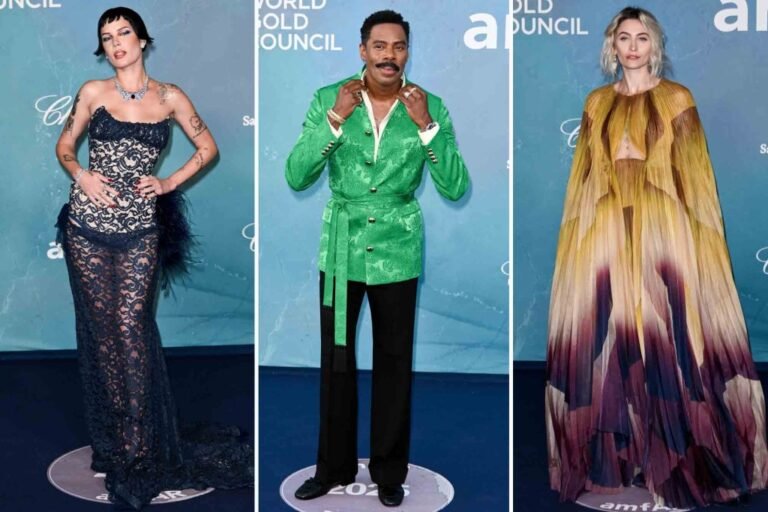 amfAR Gala Venice 2025 purple carpet: Greatest superstar outfits