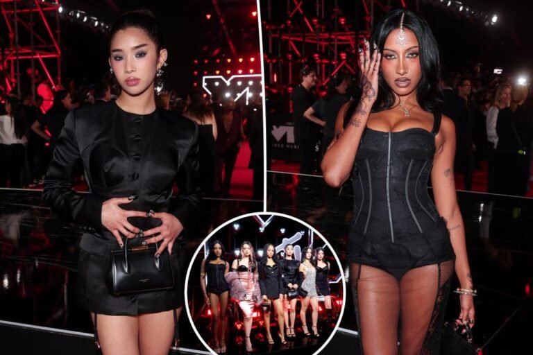 Katseye trades Hole for Dolce & Gabbana on VMAs 2025 purple carpet Katseye trades Hole for Dolce & Gabbana on VMAs 2025 purple carpet