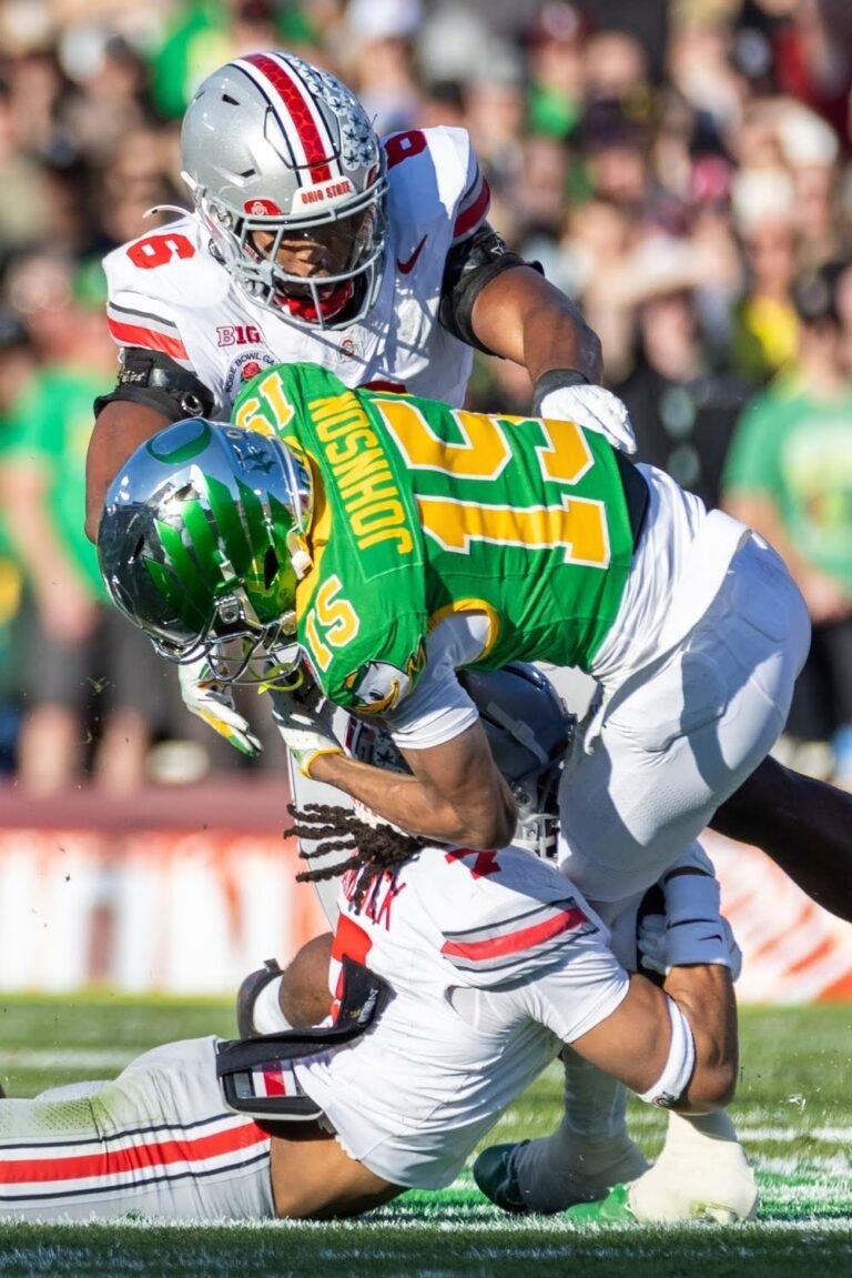 Life-style & Information →
                                                Sports activities
                                    
                                
                    Bo Nix, Tez Johnson Really feel-Good Story Reaches New Heights at NFL Degree