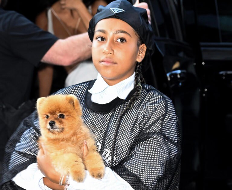 North West Flexes Her Style Glow-Up In NEW Contemporary Images North West Flexes Her Style Glow-Up In NEW Contemporary Images